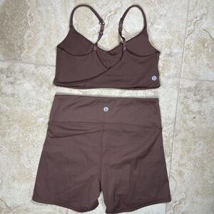 Stunning Cotton On Body Women's Workout Set Brown